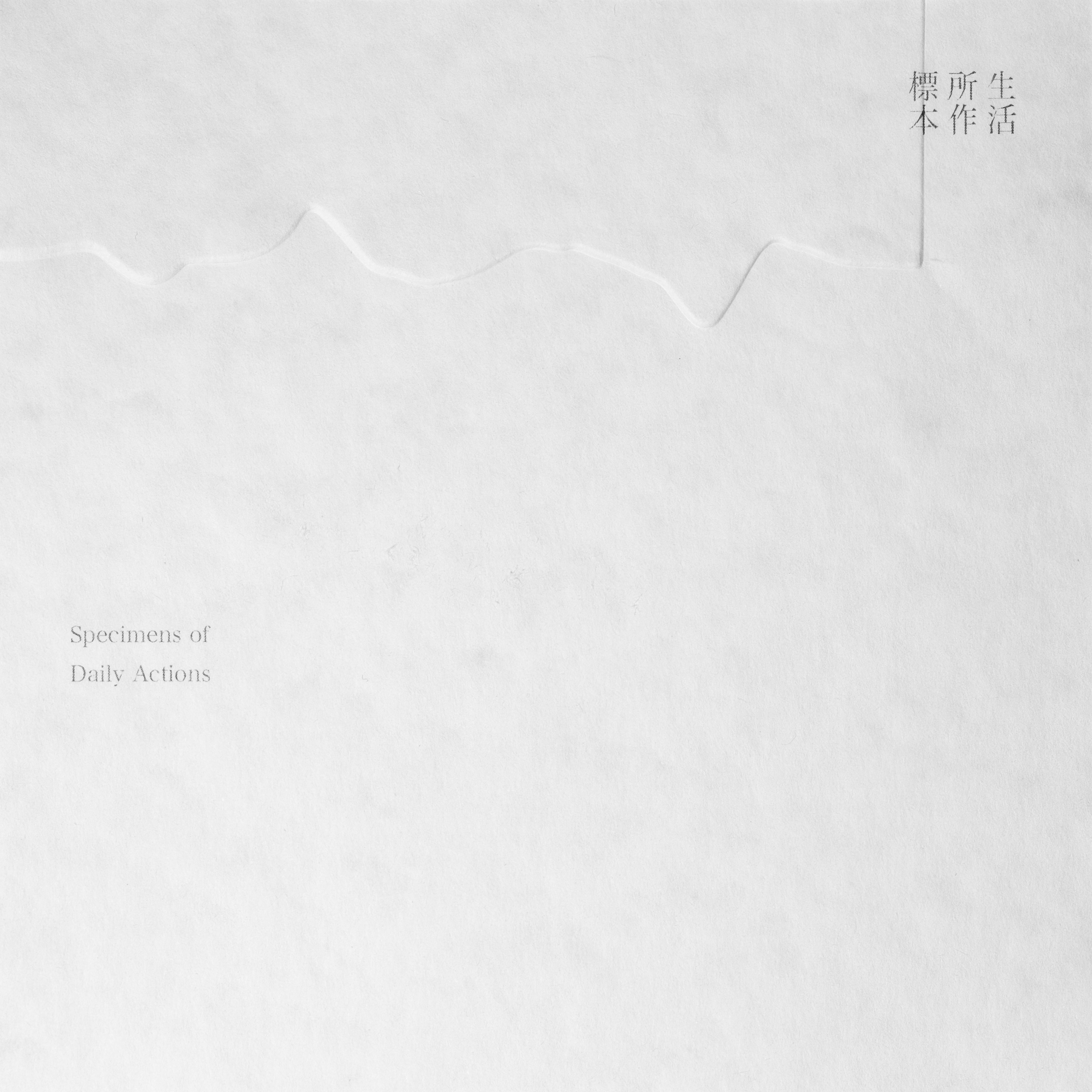 生活所作標本 / Specimens of Daily Actions - image 8